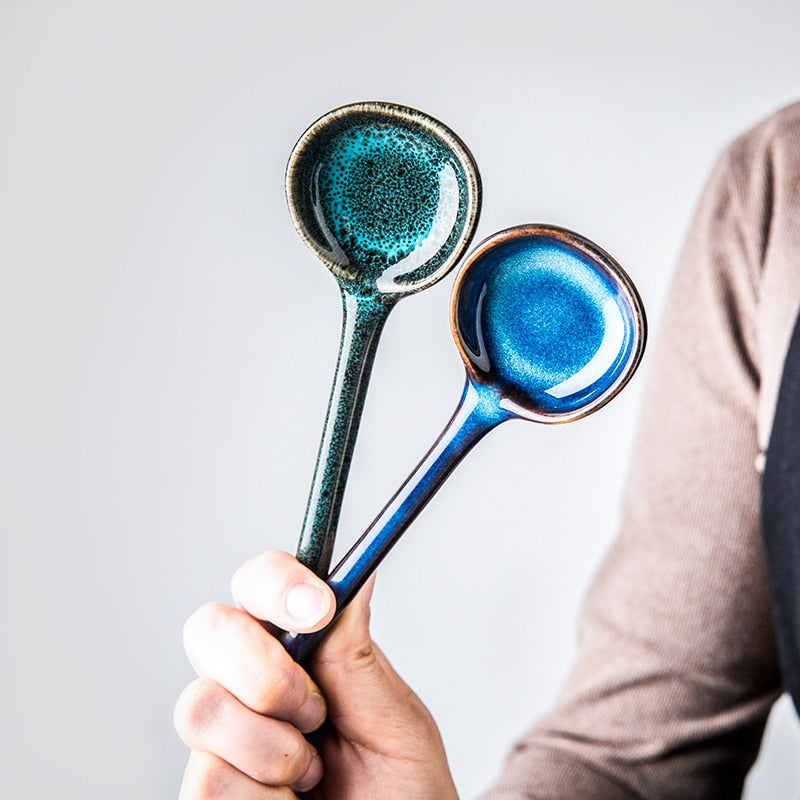 Lola Vintage Ceramic Spoon