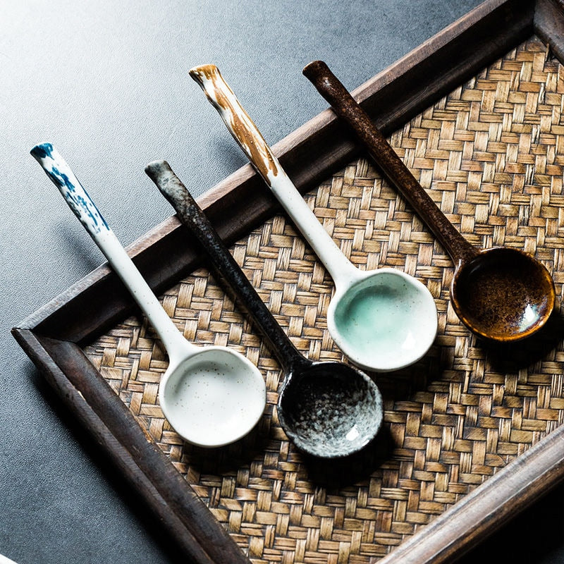 Lola Vintage Ceramic Spoon