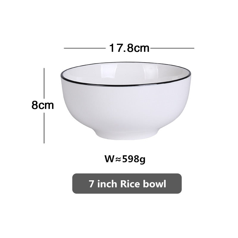 Lina Classic Ceramic Dish Set