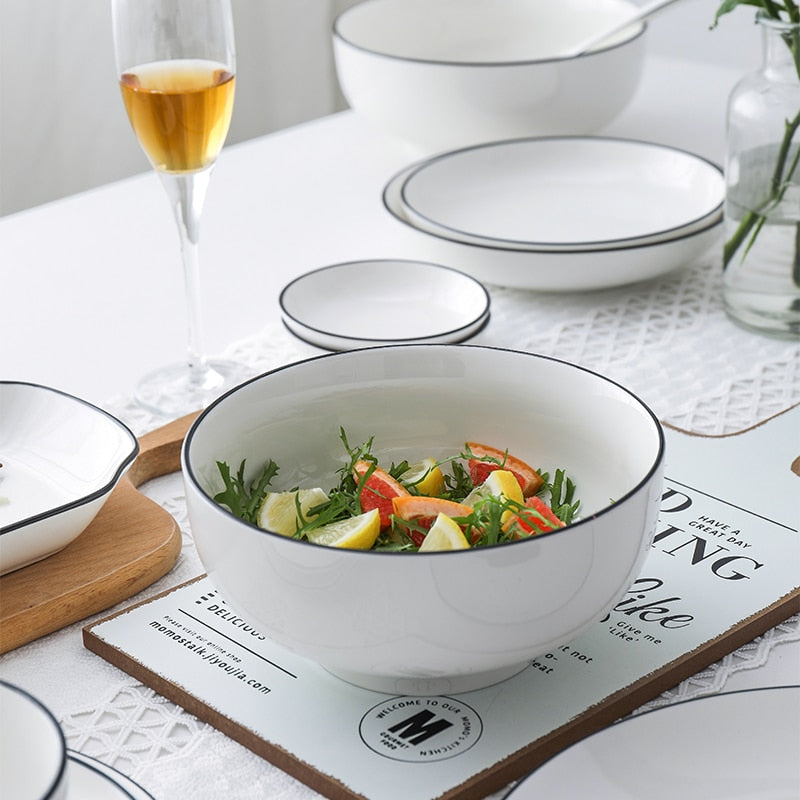 Lina Classic Ceramic Dish Set