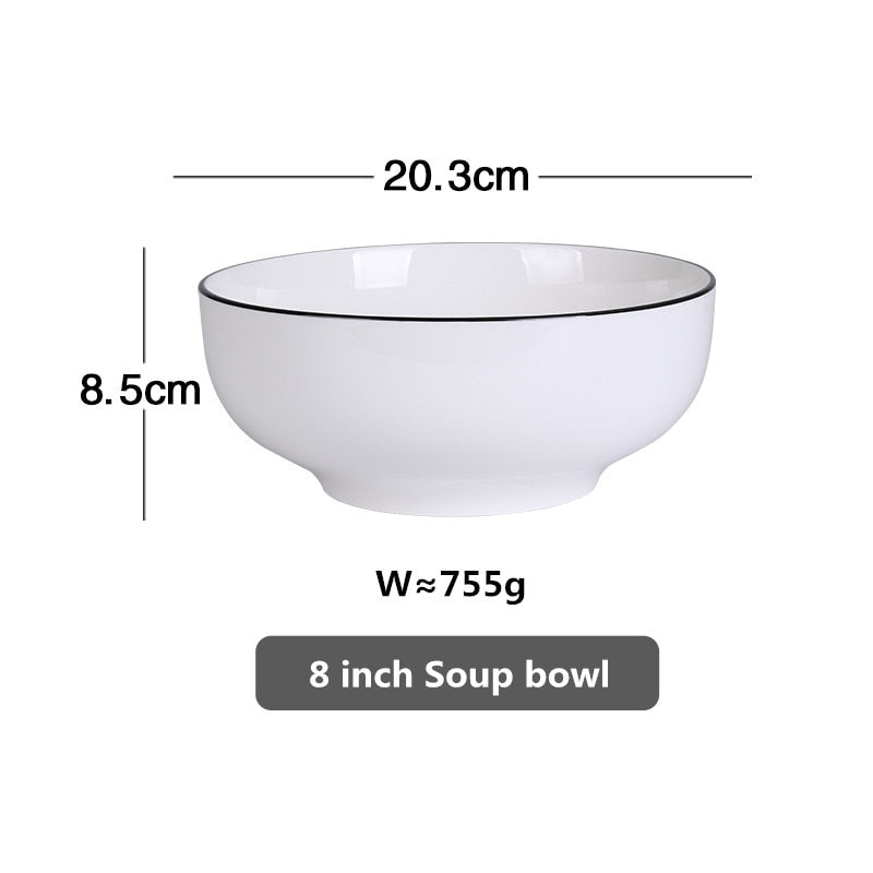Lina Classic Ceramic Dish Set