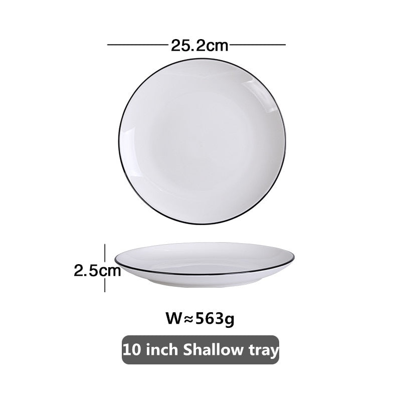 Lina Classic Ceramic Dish Set