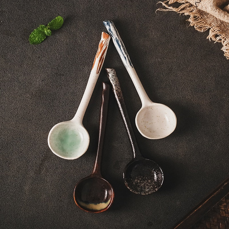 Lola Vintage Ceramic Spoon