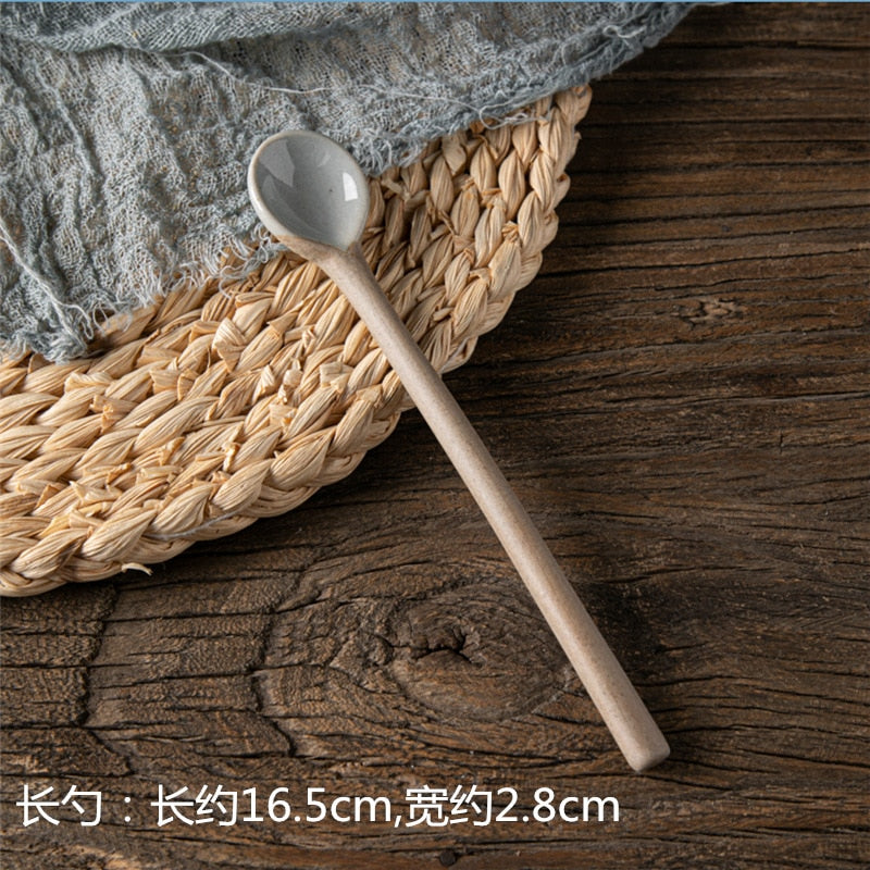 Lola Vintage Ceramic Spoon