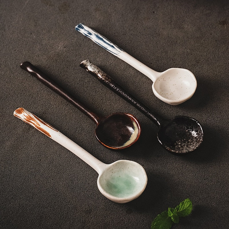 Lola Vintage Ceramic Spoon