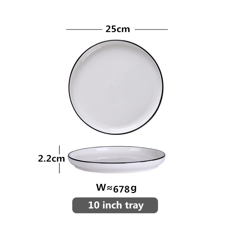 Lina Classic Ceramic Dish Set
