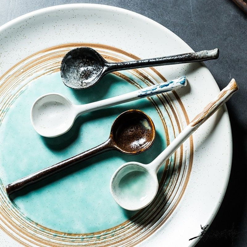 Lola Vintage Ceramic Spoon